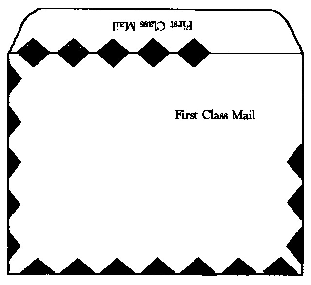 White Kraft FIRST CLASS MAILER 28lb. Open Side 9 x 12 Envelope-Imprinted<br><br>5139I