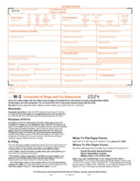 W3 Laser Transmittal Form for W2 50-Sheet Pack<br><br>LW3