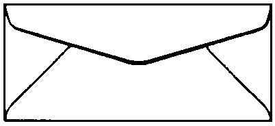 OFFICIAL #12 Regular Brown Kraft 24lb. Open Side 4.75 x 11 Envelope-Imprinted<br><br>5130I