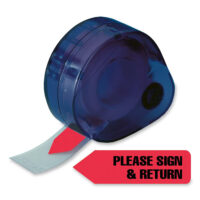 Redi-Tag® PLEASE SIGN & RETURN Tag Dispenser-RED<br><br>81344