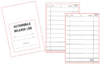 Automobile Mileage Log<br><br>599