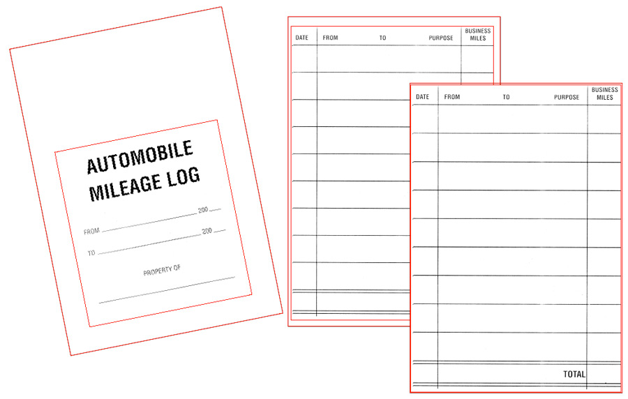 Automobile Mileage Log<br><br>599
