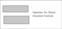 Double Window WIDE Envelope for 1099 & 5498 Forms<br><br>DW19W