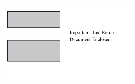 Self Seal WIDE DW Envelope for 1099 & 5498<br><br>DW19WS