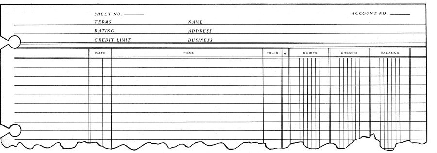 Ledger Sheet Debit, Credit & Balance Green-Tint<br><br>1002-J