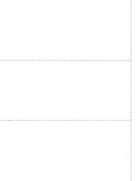 3-UP W-2 Blank Perf with Copy B & C Instructions 50-Sheet Pack<br><br>L3BL