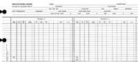 Payroll Sheets for Post Binders - Two Years<br><br>2222